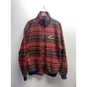 Vintage Yellowstone Sweatshirt Arctic Image Multicolor Native Aztec Southwest XL